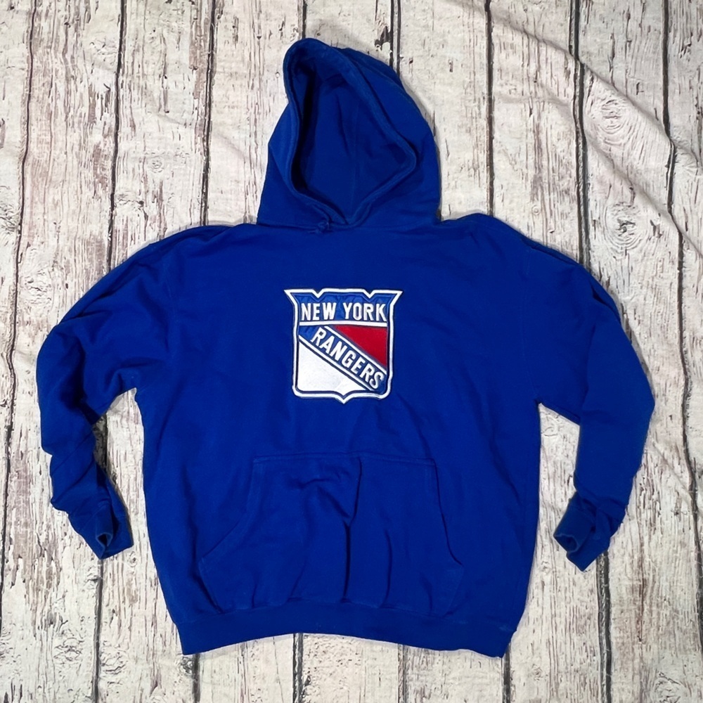 New York Rangers NHL Hockey Stitched Pullover Jumper Sweatshirt